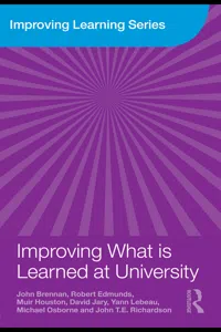 Improving What is Learned at University_cover