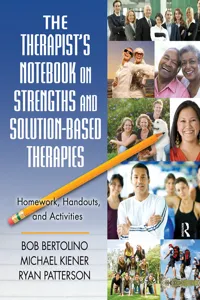 The Therapist's Notebook on Strengths and Solution-Based Therapies_cover