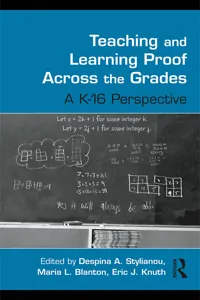 Teaching and Learning Proof Across the Grades_cover