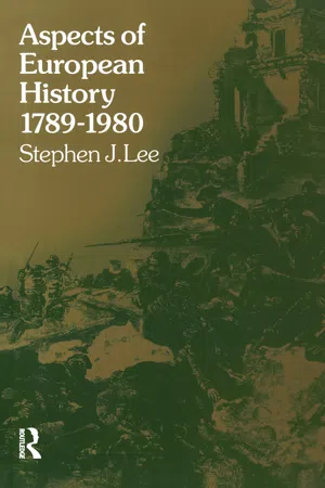 Aspects of European History 1789-1980