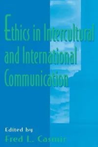 Ethics in intercultural and international Communication_cover