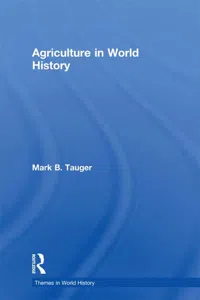 Agriculture in World History_cover