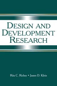 Design and Development Research_cover