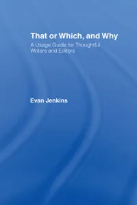 That or Which, and Why_cover