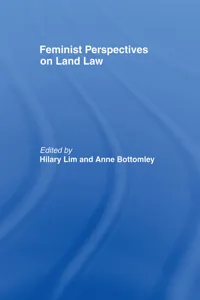 Feminist Perspectives on Land Law_cover