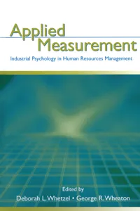Applied Measurement_cover