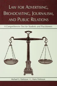 Law for Advertising, Broadcasting, Journalism, and Public Relations_cover