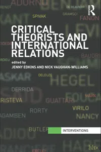 Critical Theorists and International Relations_cover