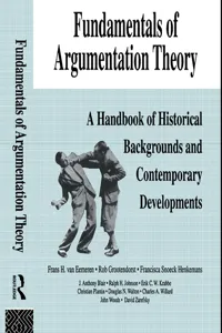 Fundamentals of Argumentation Theory_cover