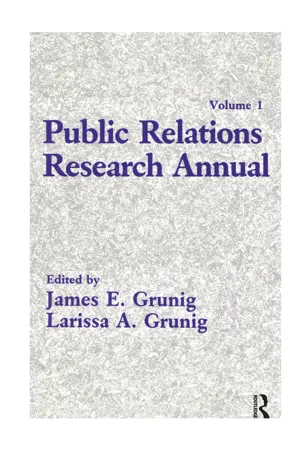 Public Relations Research Annual