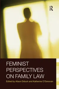 Feminist Perspectives on Family Law_cover