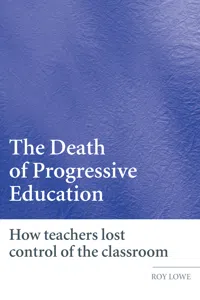 The Death of Progressive Education_cover