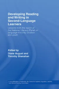 Developing Reading and Writing in Second-Language Learners_cover