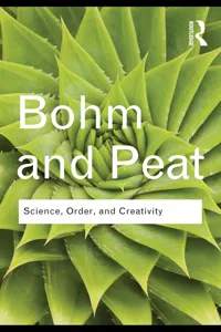 Science, Order and Creativity_cover