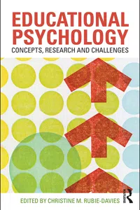 Educational Psychology: Concepts, Research and Challenges_cover