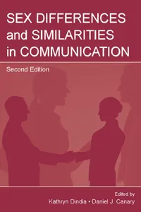 Sex Differences and Similarities in Communication_cover