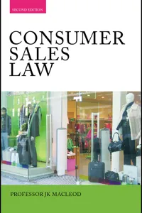 Consumer Sales Law_cover