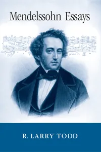 Mendelssohn Essays_cover