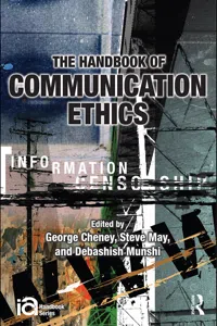 The Handbook of Communication Ethics_cover