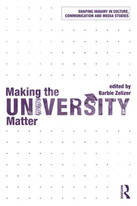 Making the University Matter_cover