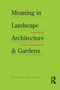 Meaning in Landscape Architecture and Gardens_cover