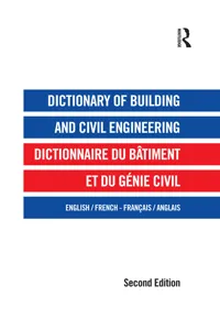 Dictionary of Building and Civil Engineering_cover