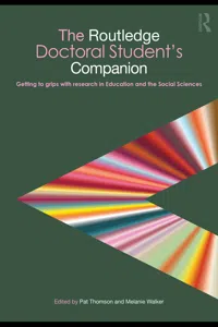 The Routledge Doctoral Student's Companion_cover