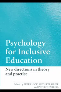 Psychology for Inclusive Education_cover