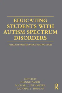 Educating Students with Autism Spectrum Disorders_cover