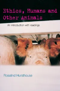Ethics, Humans and Other Animals_cover