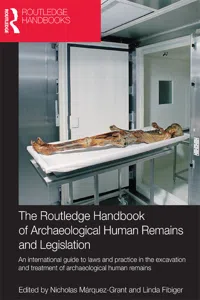 The Routledge Handbook of Archaeological Human Remains and Legislation_cover