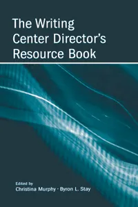 The Writing Center Director's Resource Book_cover