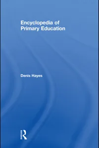 Encyclopedia of Primary Education_cover