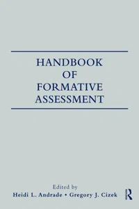 Handbook of Formative Assessment_cover