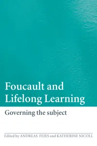 Foucault and Lifelong Learning_cover