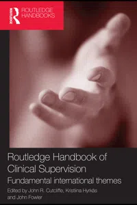 Routledge Handbook of Clinical Supervision_cover