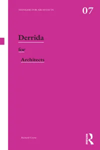 Derrida for Architects_cover