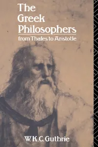The Greek Philosophers_cover