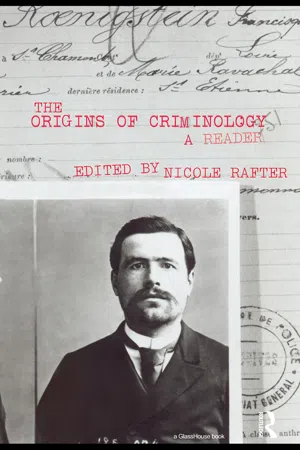 The Origins of Criminology