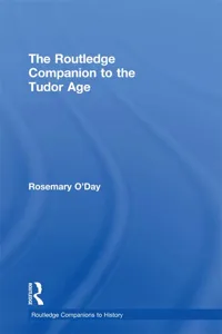 The Routledge Companion to the Tudor Age_cover