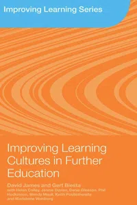Improving Learning Cultures in Further Education_cover