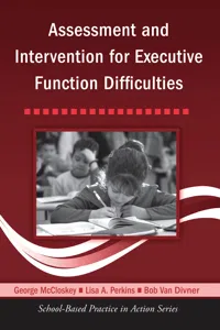 Assessment and Intervention for Executive Function Difficulties_cover
