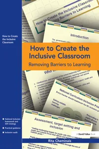 How to Create the Inclusive Classroom_cover