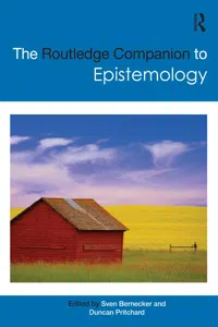 The Routledge Companion to Epistemology_cover