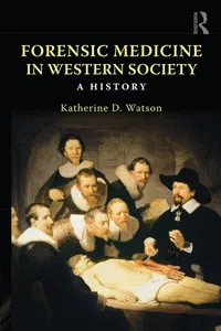 Forensic Medicine in Western Society_cover