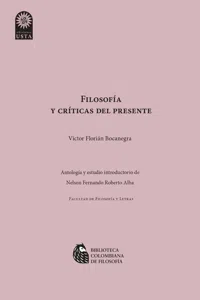 Filosofía y crítica del presente_cover