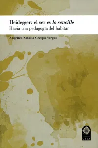 Heidegger: el ser es lo sencillo_cover