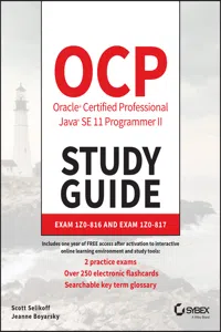 OCP Oracle Certified Professional Java SE 11 Programmer II Study Guide_cover