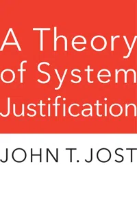 A Theory of System Justification_cover