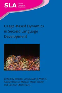 Usage-Based Dynamics in Second Language Development_cover